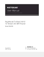 NETGEAR Nighthawk RAX200 User Manual preview