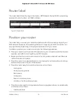 Preview for 16 page of NETGEAR Nighthawk RAX200 User Manual