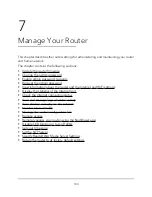 Preview for 100 page of NETGEAR Nighthawk RAX200 User Manual