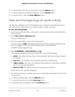 Preview for 108 page of NETGEAR Nighthawk RAX200 User Manual