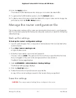 Preview for 111 page of NETGEAR Nighthawk RAX200 User Manual