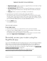 Preview for 114 page of NETGEAR Nighthawk RAX200 User Manual