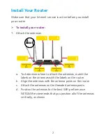 Предварительный просмотр 4 страницы NETGEAR Nighthawk X4 R7500 Installation Manual