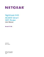 NETGEAR Nighthawk X4S User Manual предпросмотр