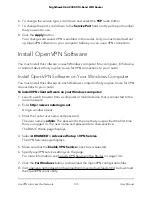 Предварительный просмотр 135 страницы NETGEAR Nighthawk X6 AC3000 R7850 User Manual