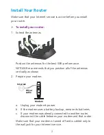 Preview for 4 page of NETGEAR Nighthawk X6 R7900 Quick Start Manual