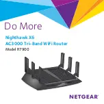 NETGEAR Nighthawk X6 Manual предпросмотр