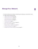 Предварительный просмотр 107 страницы NETGEAR Nighthawk X8 AC5300 Tri-Band User Manual