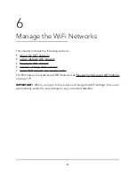 Предварительный просмотр 89 страницы NETGEAR Orbi Pro WiFi 6 AX6000 User Manual