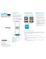 NETGEAR Orbi Pro Quick Start Manuals предпросмотр