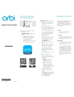 Preview for 1 page of NETGEAR orbi RBK52W Quick Start Manual