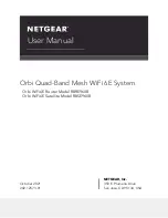 NETGEAR Orbi RBKE963 User Manual preview