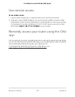 Предварительный просмотр 104 страницы NETGEAR Orbi RBR10 User Manual