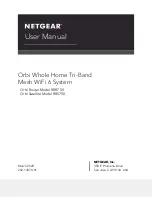 NETGEAR Orbi RBS750 User Manual preview