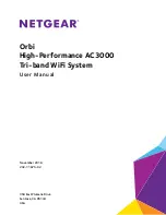 NETGEAR Orbi User Manual preview