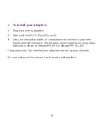 Preview for 8 page of NETGEAR PL1010 Quick Start Manual