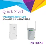 Preview for 1 page of NETGEAR PLP1000 Quick Start Manual