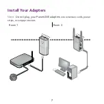 Preview for 7 page of NETGEAR PLP1000 Quick Start Manual