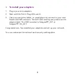 Preview for 8 page of NETGEAR PLP1000 Quick Start Manual