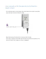 Предварительный просмотр 11 страницы NETGEAR PLW1000 Manual