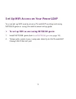 Предварительный просмотр 9 страницы NETGEAR PowerLEAP WiFi 1000 Quick Start Manual