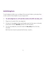 Preview for 9 page of NETGEAR Powerline 1200 Quick Start Manual