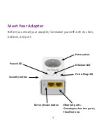 Предварительный просмотр 4 страницы NETGEAR powerline 500 XAVB5622 Installation Manual