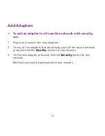 Preview for 12 page of NETGEAR Powerline 500 XWNB5221 Quick Start Manual