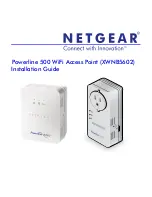 Предварительный просмотр 1 страницы NETGEAR PowerLine XWNB5602 Installation Manual