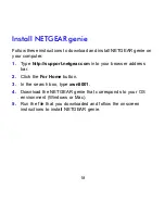 Предварительный просмотр 20 страницы NETGEAR PowerLine XWNB5602 Installation Manual