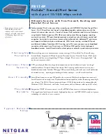 NETGEAR ProSafe FR114P Specifications preview