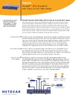 NETGEAR ProSafe FVS114 Specifications preview