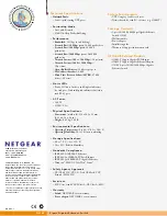 Preview for 2 page of NETGEAR ProSafe GS105 Specifications