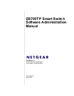 NETGEAR ProSafe GS700TP Software Administration Manual предпросмотр