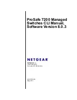 NETGEAR ProSafe GSM7228PS Cli Manual предпросмотр