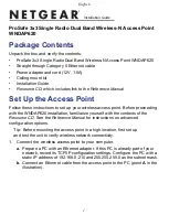 Предварительный просмотр 2 страницы NETGEAR ProSafe Premium WNDAP620 Installation Manual