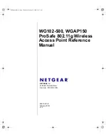 NETGEAR ProSafe WG102-500 Reference Manual предпросмотр