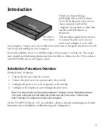 Preview for 3 page of NETGEAR PS110 - Print Server - Parallel Installation Manual