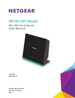 NETGEAR R6100 User Manual preview