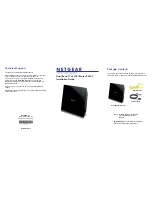 NETGEAR R6200 Installation Manual preview