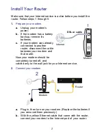 Предварительный просмотр 4 страницы NETGEAR R6300 Installation Manual