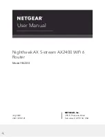 NETGEAR RAX30 User Manual preview