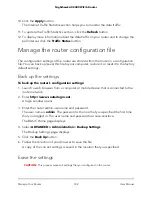 Preview for 102 page of NETGEAR RAX30 User Manual