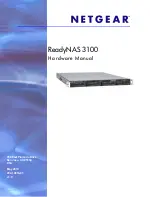 NETGEAR ReadyNAS 3100 Hardware Manual предпросмотр