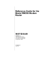 NETGEAR RM356 - Router - EN Reference Manual preview