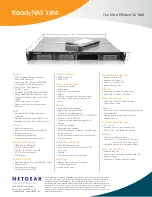 Preview for 2 page of NETGEAR RNR4425 - ReadyNAS 1100 NAS Server Supplementary Manual