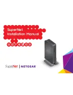 NETGEAR supernet Installation Manual preview