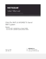 Предварительный просмотр 1 страницы NETGEAR SXR50 User Manual