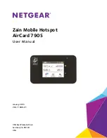 Предварительный просмотр 1 страницы NETGEAR Telstra Wi-Fi 4G Advanced II AirCard 790S User Manual