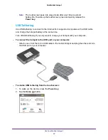 Предварительный просмотр 57 страницы NETGEAR Telstra Wi-Fi 4G Advanced II AirCard 790S User Manual